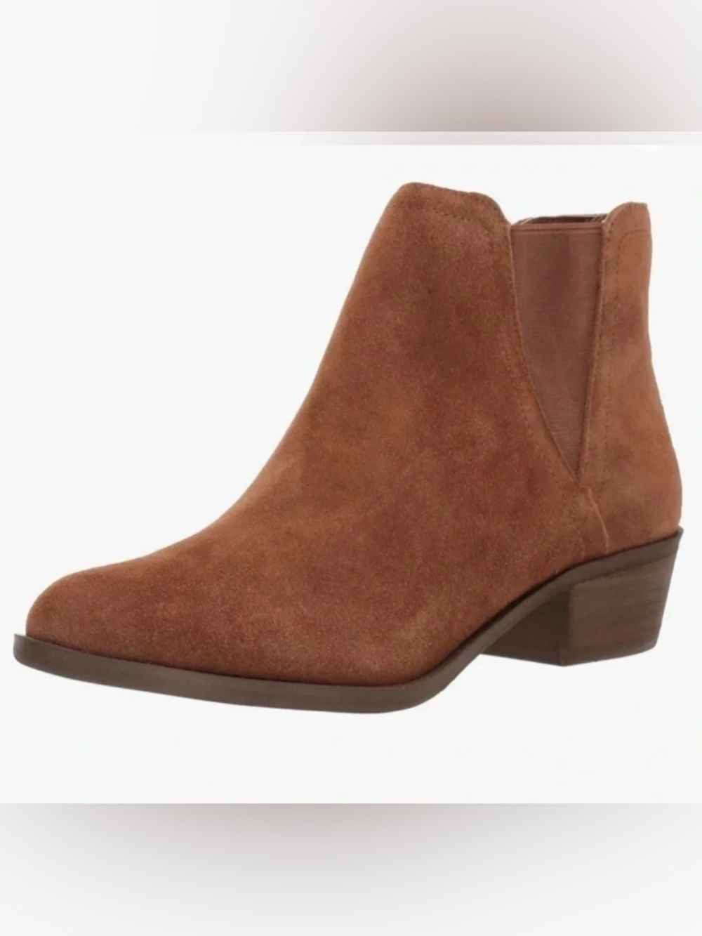 Kensie Women’s Garry Western Style Suede Leather Bootie Size 7